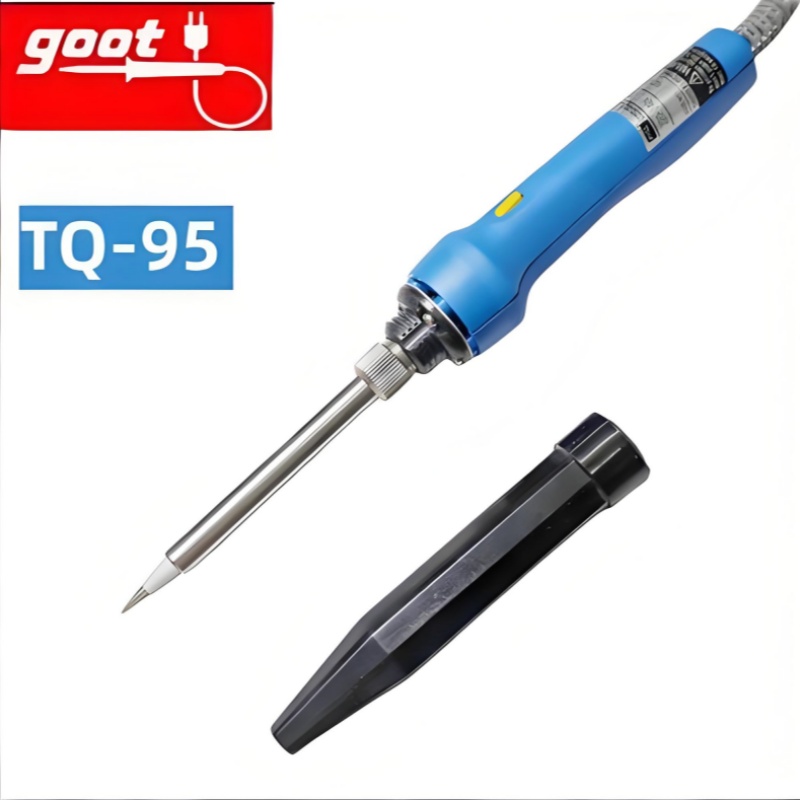 Electronics Repair Hobby - Goot TQ-95 クイックヒートアップはんだごて 200W 精密チップ溶接ツール 保護カバー付き