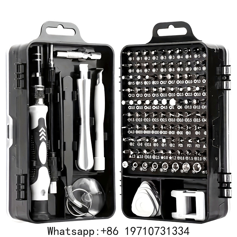 Electronics Repair Tools - 磁気精密ドライバーセット 115 in 1 電子機器修理ツール プロ仕様
