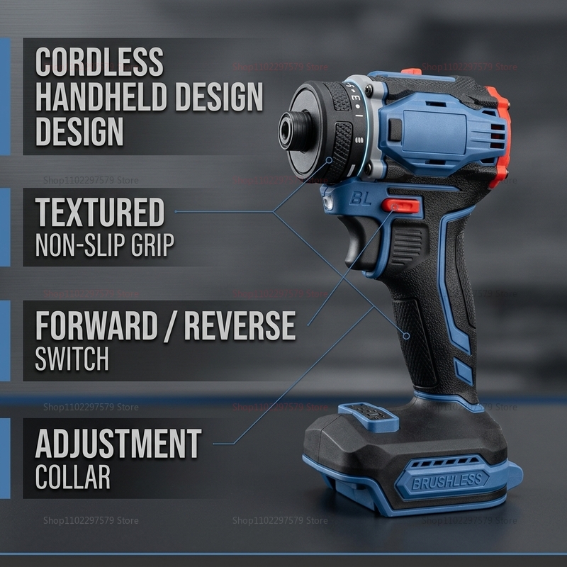 ブラシレス電動ドライバー、1/4インチ、4000RPM、2段 - Electronics Repair Tools のレビューと価格
